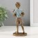 Souvenir Polystone "A boy with his favorites - puppies" 7.5x4.5x16.5 cm