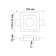 YESO lamp, 50 W, GU10, white color, D = 132mm