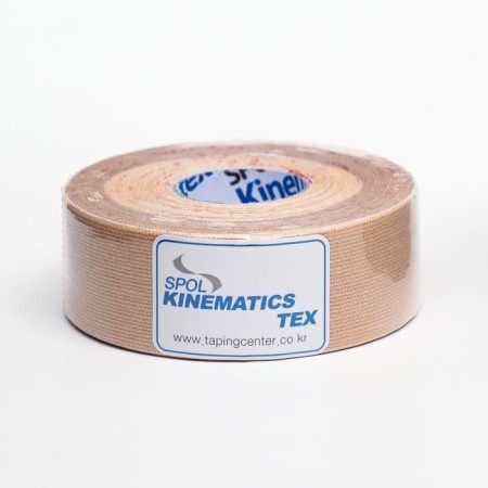Kinesio teip spol tape Korean, 2.5 cm x 5 m, beige