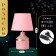 Table laurel "Lavr" 1he14 40W pink 20x20x35cm