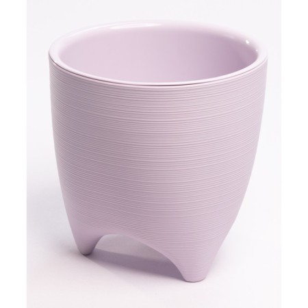 Plastic pot Live-In-Green with the de Costa tab, D = 16 cm, 2.25 l, lilac color