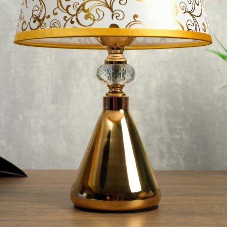 Table lamp 58083/1 1x40W E27 gold 20x20x35 cm Risalux-3