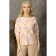 Female jumper, size 46, peach color