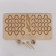 Puzzle interhemispheric board "Spider and hashtag"