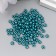 Glass beads 6/0 "metallic. Blue steel" 10 g