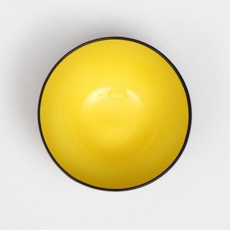 Persia salad bowl, ceramics, yellow, 15 cm, 700 ml, 1 variety, Iran-2