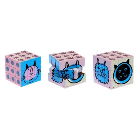 Mechanical toy "Beasts", species mix-3