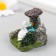 Figure for Florarium Polystone "Duck at the Fountain" 4x4x4 cm