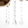 Maldiva chandelier 6he14 40W gold 62x62x32-82cm Bayerlux