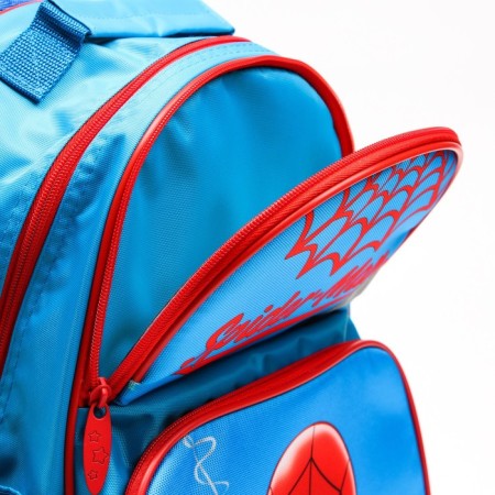 School backpack with an ergonomic back, 37x26x15 cm, Spider-Man-8