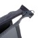 Folder for drawings and drawings A3, 470 x 335 x 50 mm, with handles, plastic, lightning from above, 0.8 mm, PM-A3-35, gray