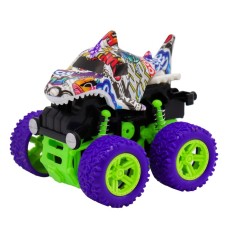 Friction Funky Toys Carpet, 4x4, with purple wheels