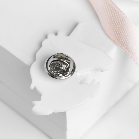 Icon "Unicorn", white-pink color-2