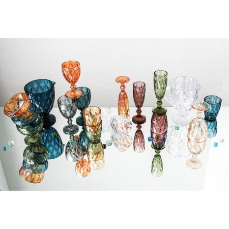 Glass glass Magistro "cruise", 240 ml, color amber-5