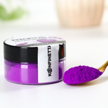 Dye neon konfinetta, dark purple, 7 g.-2