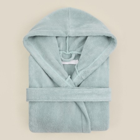 Terry robe with a hood Women's SL Home: Basic "Azzura", Rr. M, 100% HL, 420 g/m2-11