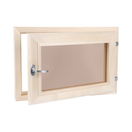 Window, 40 × 60cm, double glass of linden, bronze-2
