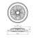 Mantra Gamer, LED, 4200LM, 3000-6500K, 142 mm, white color, white