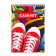 Notepad A5, 40 sheets in a cage on the crest "sneakers", cover covering cardboard, offset block