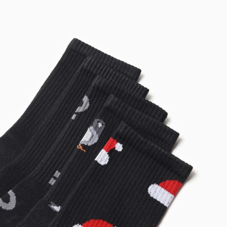 A set of men's socks KAFTAN "Money is lying from heaven" 5 pairs, size 41-44 (27-29 cm)-3