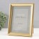 Photo frame Plastic "Gala" 15x20 cm, gold (plastic screen)