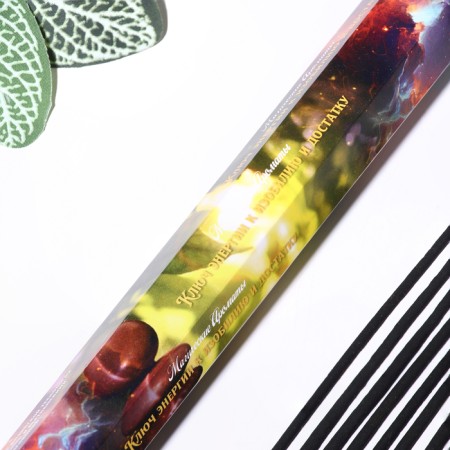 Incense "Energy key to abundance and prosperity", 20 pcs in packaging, hexagon-1
