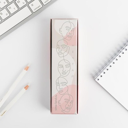 Pen pink gold metal in the gift box "inspire"-4