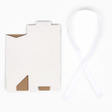 Folding box "House, White", 15 x 18 x 10 cm-6