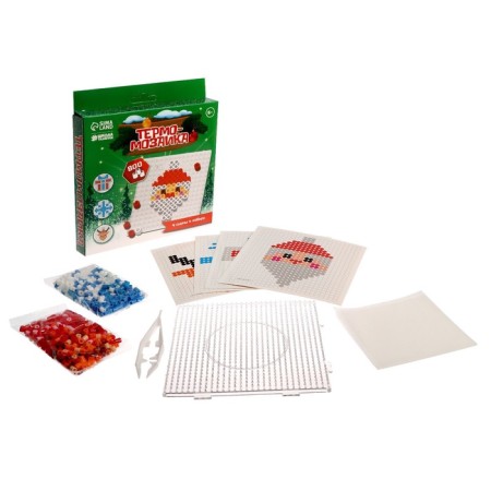 New Year's thermal -sized "New Year! Santa Claus "with tweezers-3