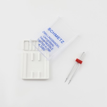 Needle for household sewing machines, double, universal, No. 80/4-1