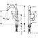 Hansgrohe Logis 71130000, 210 mm shell mixer, rotary pour