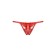 Thong with access to Softline Collection, red color, size S/L