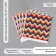 Scrapbooking paper bilateral "Illusion" density 180 grams set 10 pcs 15.5x17 cm