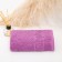 Terry towel with a border 70x140 cm, amethyst, cotton 100%, 430g/m2