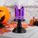 LED figure "Violet Candle" 5 × 12 × 5 cm, plastic, batteries AAAX2 (not complete), glow warm white