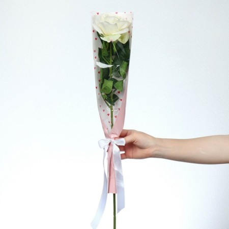 Package for flowers with the liner "I love you"-2