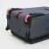 Small suitcase 24 "On the zipper, code castle, with extension, the color is gray