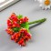 Decor for creativity "droplets" (1 set = 1 bouquet) in a bouquet of 12 colors mix 12x1.5 cm