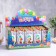 Show Box with candles for the cake numbers "with a gift", 10.2 cm, 50 pieces