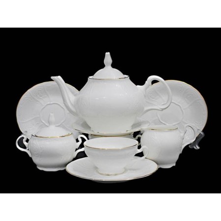 Tea set of Lenardi Maria Gold, 17 items