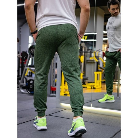 Pants male ise, size 46, green color-5