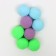 Set of plush balls 8 pcs, Mix flowers