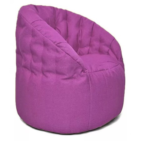 Chelsea chair, size 85x85 cm, fabric fabric, pink color-1