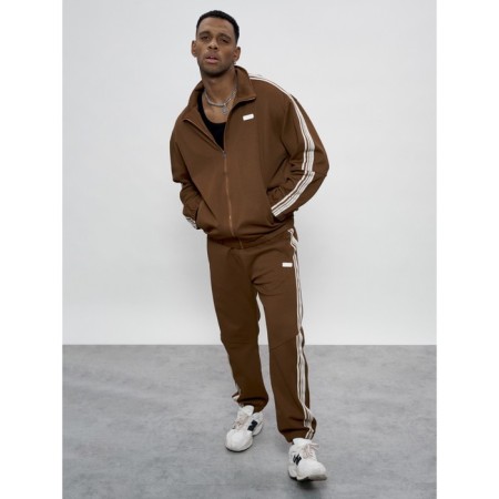 Sports suit men's, size 48, brown color-12