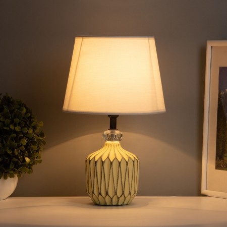 Table lamp "desire" 1x40W E14 yellow 20x20x33cm-1