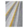 Cotton carpet with a Tulip Field Terra pattern, size 160x230 cm