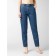 Women's jeans with a high landing CONTE Elegant Relaxed MOM, size S, MID Blue color