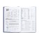 Deliciper of Leduced A5, 160 sheets, boumvinyl cover, blue
