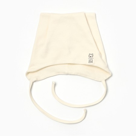 Baby hat, dairy color, size 46-48 (1-2 months)