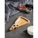 The cheese board "For feed", 24 × 15 × 1.8 cm, array of birch